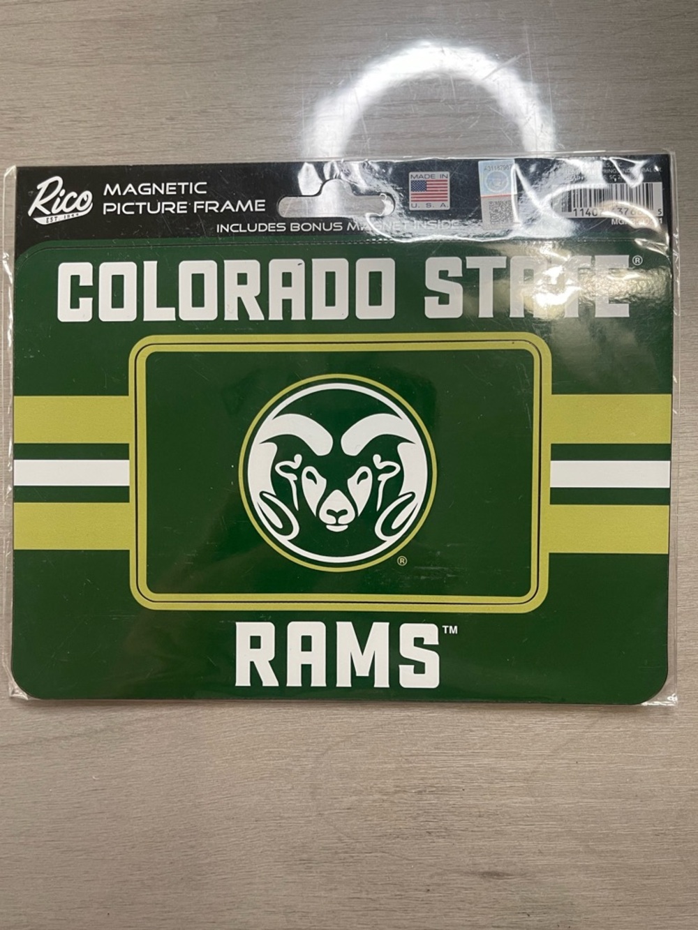 Colorado State Rams Magnetic Picture Frame - Green & Gold